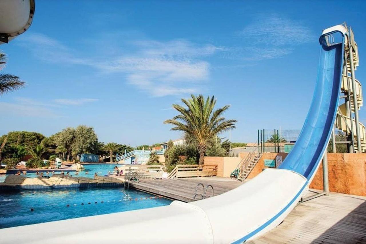 Mobil Home Camping Le Mar Estang Bord De Plage Canet-en-Roussillon Esterno foto
