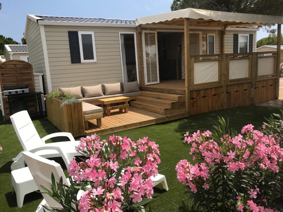 Mobil Home Camping Le Mar Estang Bord De Plage Canet-en-Roussillon Esterno foto