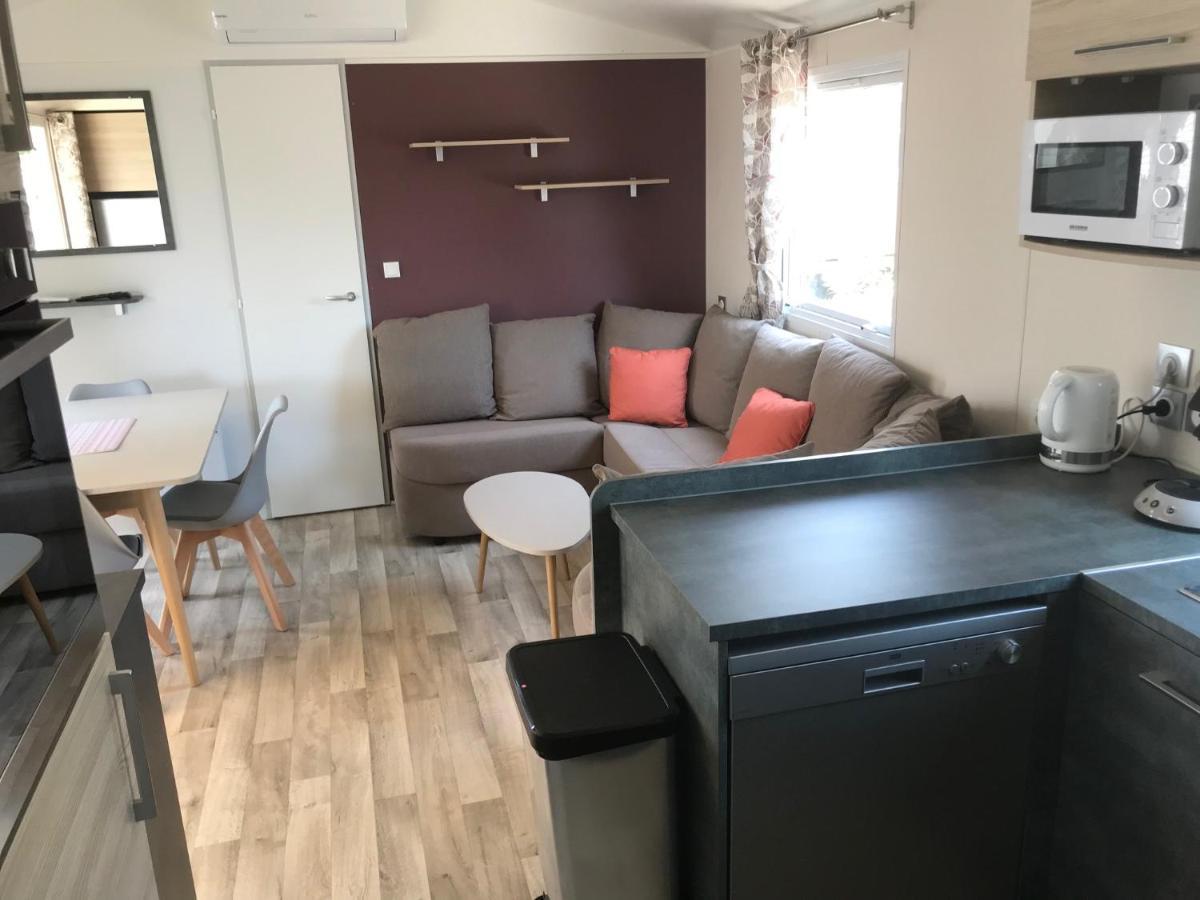 Mobil Home Camping Le Mar Estang Bord De Plage Canet-en-Roussillon Esterno foto